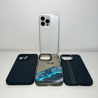 IPHONE 13 PRO BIANCO 128GB APPLE + 3 COVER, CAVO