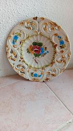 piatto decorativo in ceramica 