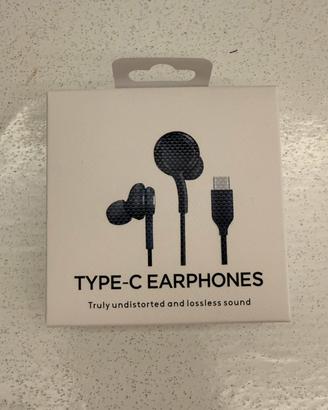 Cuffie Con Cavo USB C - Lossless Sound Nere NUOVE