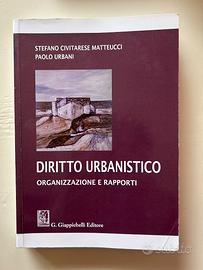 Libro Diritto Urbanistico Urbani