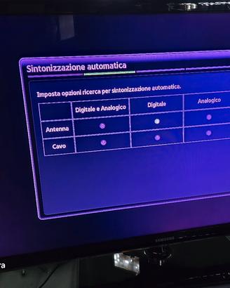 tv samsung 46 pollici