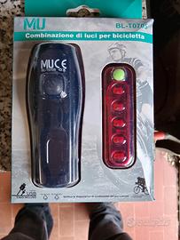set luci per bicicletta 