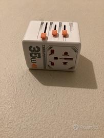 Adattatore universale da viaggio TESSAN 35W