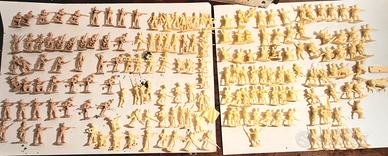 soldatini Napoleonici 1/72 lotto 400 pz 