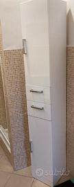 Armadietto bianco bagno