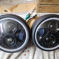 doppi fari anteriori led universali moto  