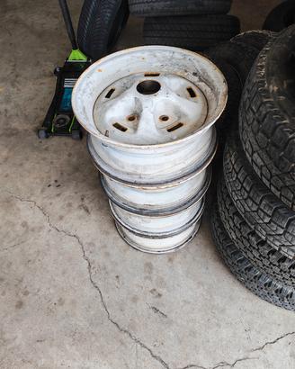 cerchi in ferro 16x6 Land Rover