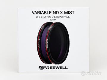 Filtri Freewell Variable ND X Mist 62mm – Kit 2 fi