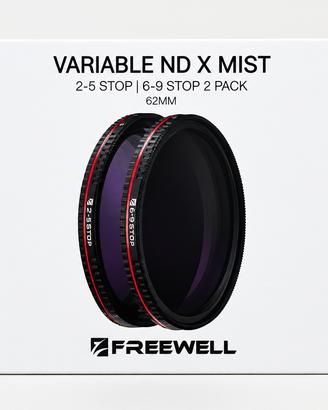 Filtri Freewell Variable ND X Mist 62mm – Kit 2 fi