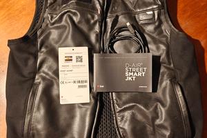 Gilet Pelle Dainese Smart Jacket D-Air® taglia L