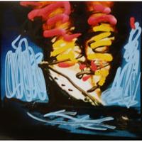 Tecnica mista su foto di Mario Schifano