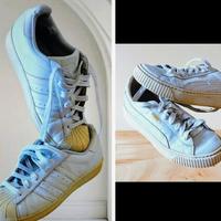 Set 2 scarpe da ginnastica. Puma e Adidas Supersta