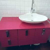set Bagno Moderno Color magenta