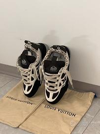 LV Skate Louis Vuitton black white 44 pari a nuovo