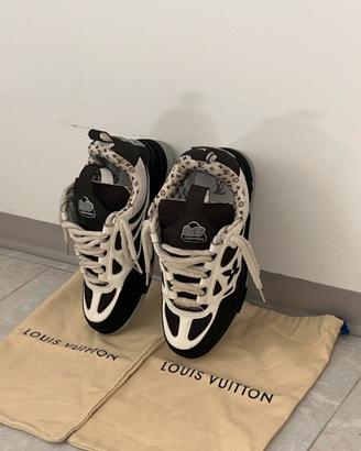 LV Skate Louis Vuitton black white 44 pari a nuovo