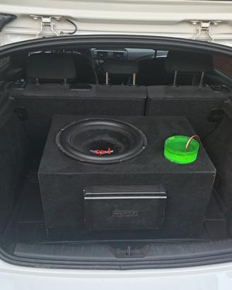 subwoofer e amplificatore 