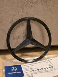 Logo Posteriore Mercedes  W176 / W177 / W204 -Nero