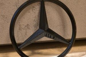 Logo Posteriore Mercedes  W176 / W177 / W204 -Nero