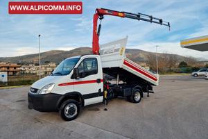 Iveco Daily 50c15 con gru Nuova e cassone Ribaltab