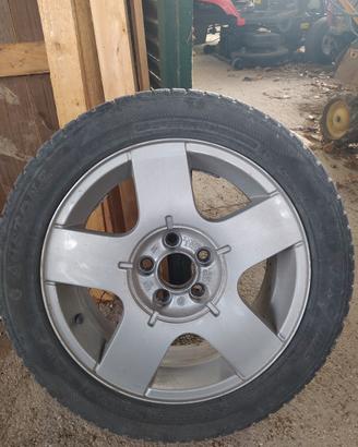 cerchi più gomme 185/55/15