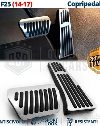COPRIPEDALI Sportivi per BMW X3 F25 Pedaliera