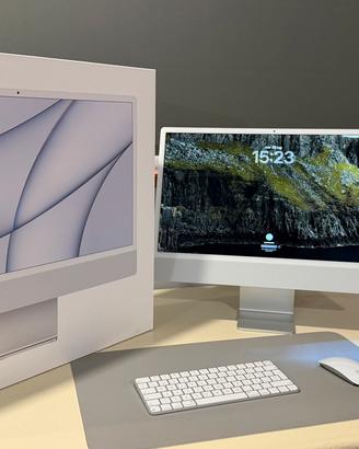 Imac 24'' Apple M1 - 4 porte usb c come nuovo