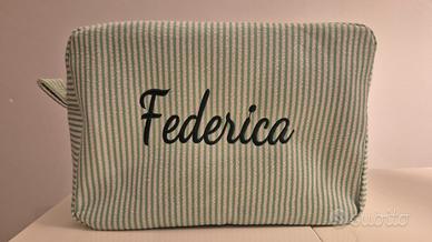 beauty case grande - organizer da viaggio Federica