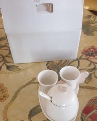 Set caffè cuori