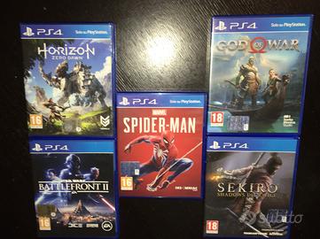 Giochi originali PlayStation 4, 3, 2 ed altro