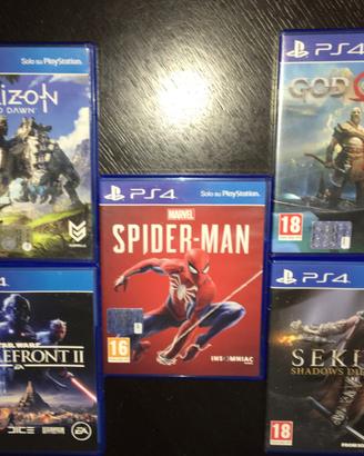 Giochi originali PlayStation 4, 3, 2 ed altro