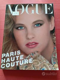Vogue Paris settembre 1981 copertina  Giù  Bourdin