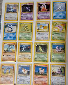 Lotto Pokemon Set Base ITA Comuni/Non Comuni