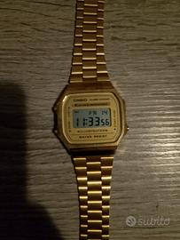Orologio Casio digitale oro