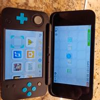 nintendo 3ds con fotocamera integrata e custodia c