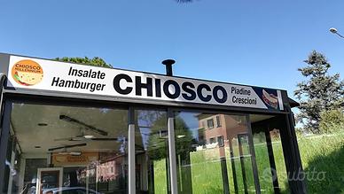 Chiosco Piadine Hamburger Tavola Calda