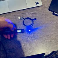 Laser blu brillante artigianale 450nm