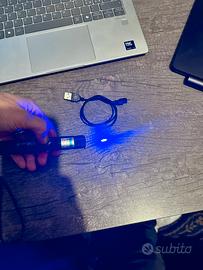 Laser blu brillante artigianale 450nm