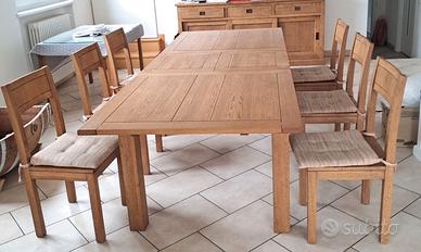 Tavolo + sedie in  legno  Centro Veneto del Mobile