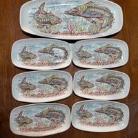 Set piatti completo anni 80