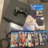 Playstation 4 1TB+9 giochi+Joystick