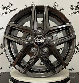 CERCHI IN LEGA NISSAN JUKE QASHQAI X-TRAIL LEAF 16