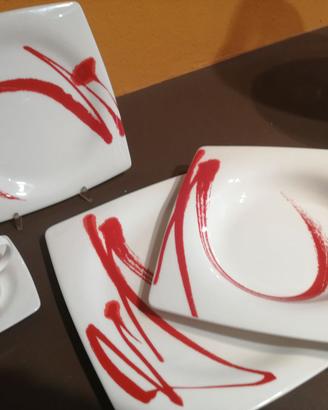 Posto tavola Painting Red - Royal Bone China
