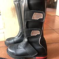 Stivali da moto in pelle Mis. 39 vintage