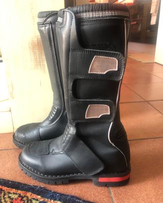 Stivali da moto in pelle Mis. 39 vintage