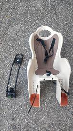 Seggiolino bici bambino 22kg posteriore