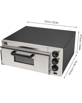 Forno per cottura Pizze 2000w