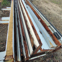 Pannelli coibentati Sandwich da parte e da tetto