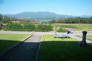 Loft vista lago e montagne sulla pista ciclabile