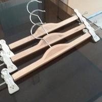 Grucce in legno con pinze 10 pezzi