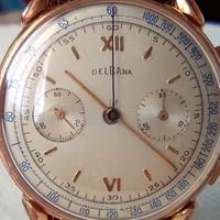 Cronografo Delbana anni 50 calibro Venus 175